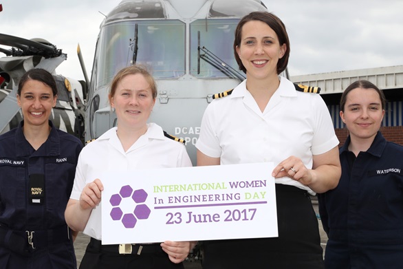 Sultan Engineers come together to show their support for INWED 2017